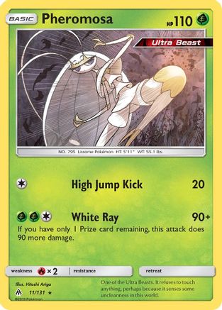 Pheromosa (11/131) [Sun & Moon: Forbidden Light] Reverse Holofoil