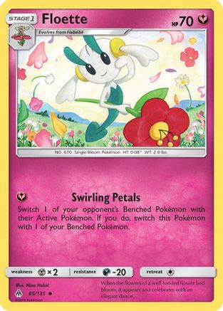 Floette (85/131) [Sun & Moon: Forbidden Light] Reverse Holofoil