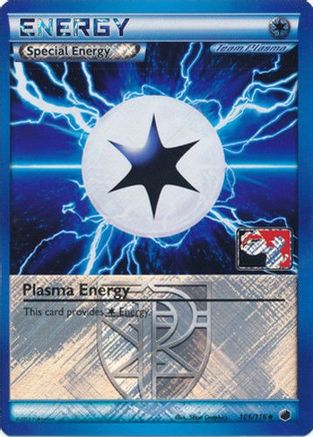 Plasma Energy (106/116) (Play Pokemon Promo) [Black & White: Plasma Freeze] Reverse Holofoil