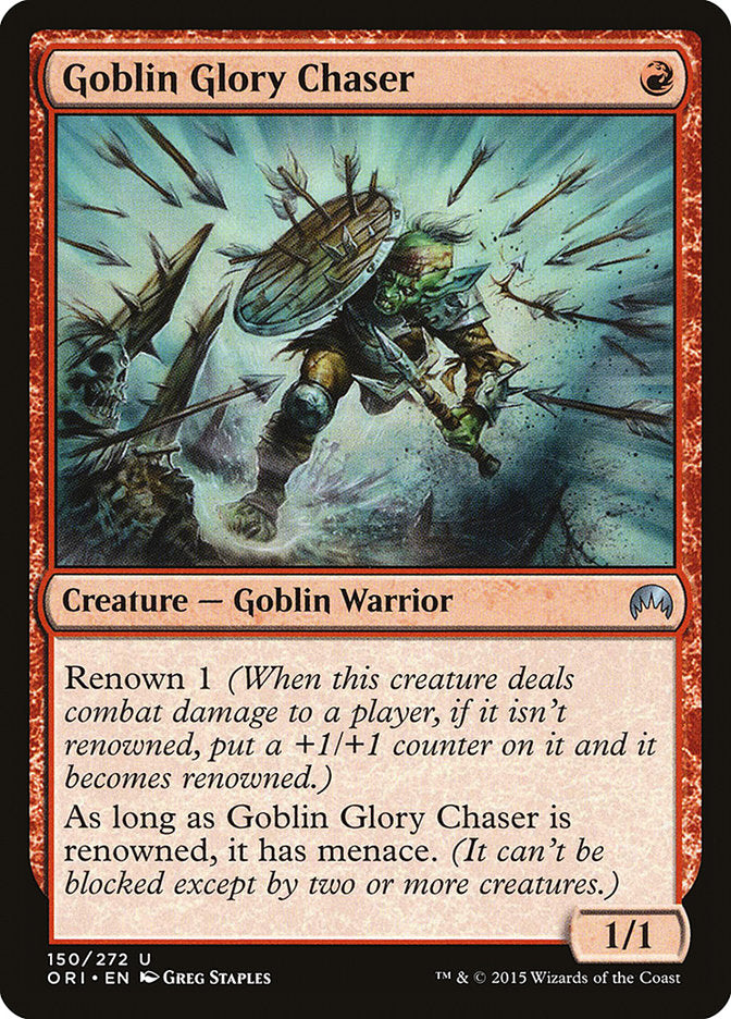 Goblin Glory Chaser [Magic Origins] Foil