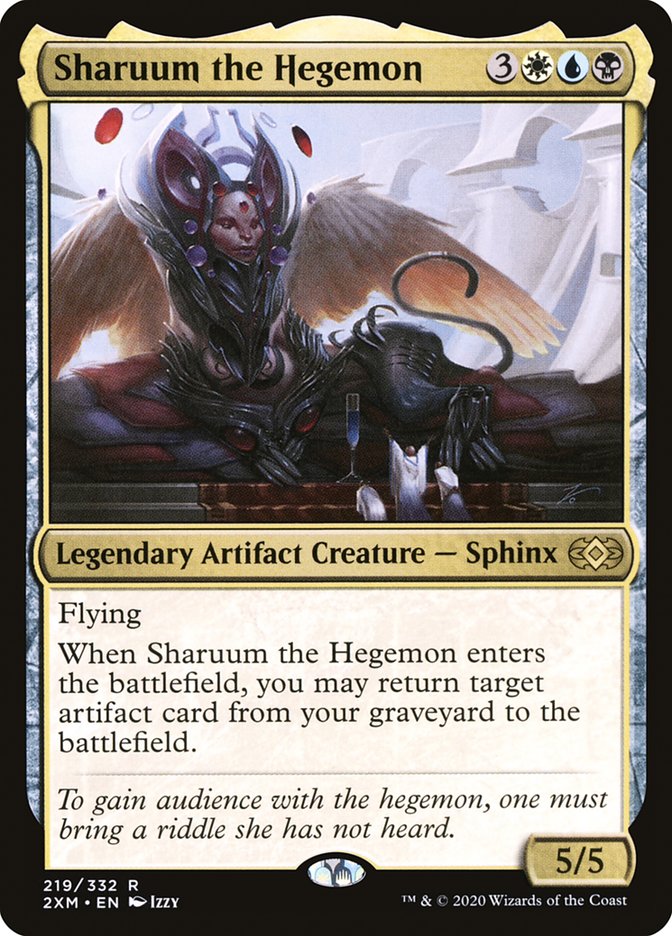 Sharuum the Hegemon [Double Masters] Foil