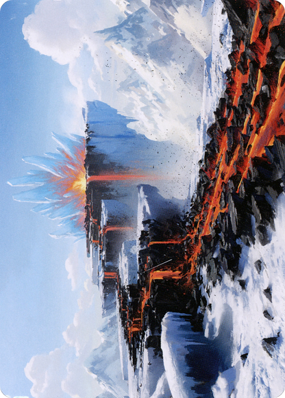 Surtland Frostpyre // Surtland Frostpyre  [Art Series: Kaldheim] (Borderless) Foil