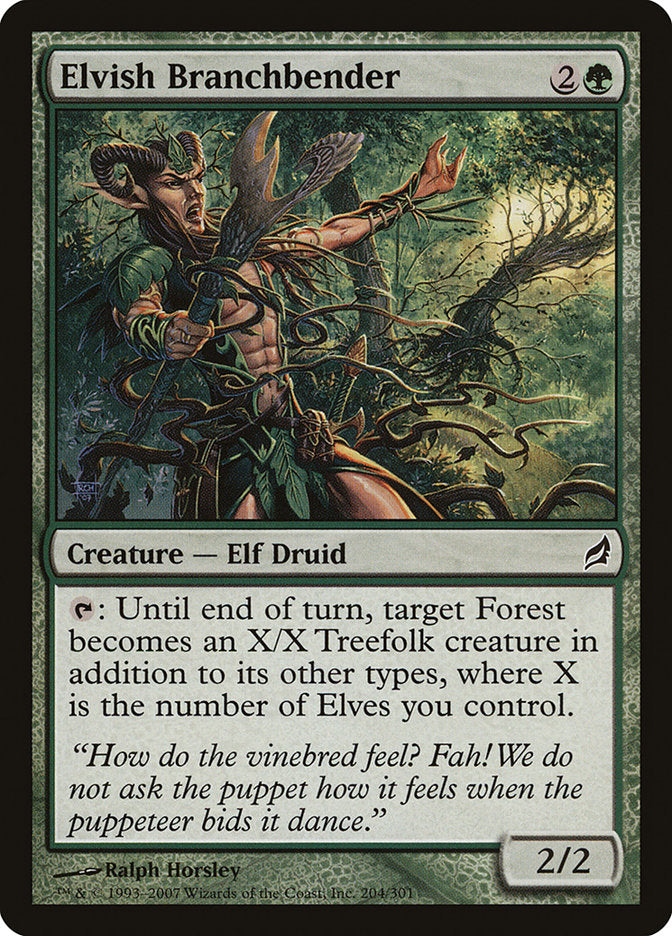 Elvish Branchbender [Lorwyn] Foil