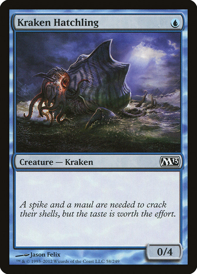 Kraken Hatchling [Magic 2013] Foil