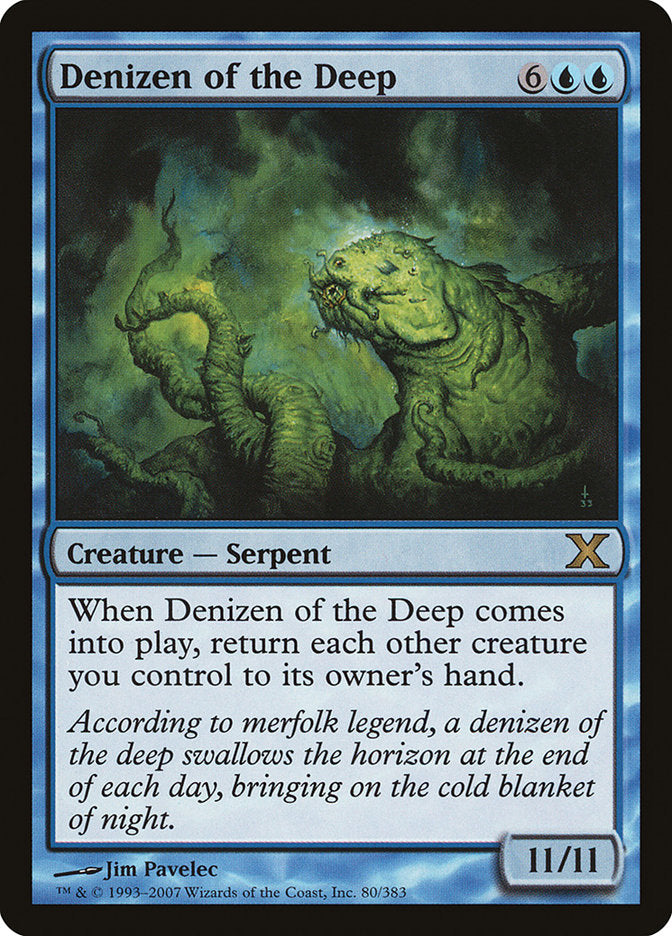Denizen of the Deep [Tenth Edition] Foil