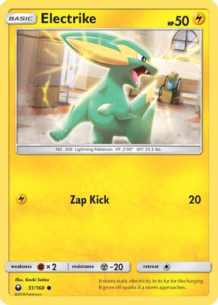 Electrike (51/168) [Sun & Moon: Celestial Storm] Reverse Holofoil