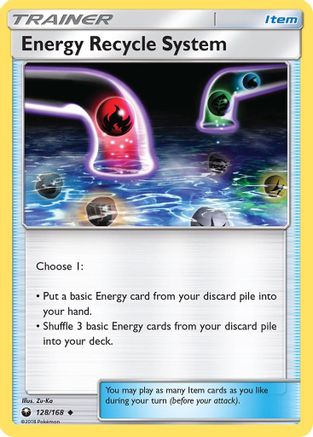 Energy Recycle System (128/168) [Sun & Moon: Celestial Storm] Reverse Holofoil