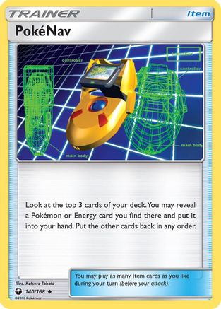 PokeNav (140/168) [Sun & Moon: Celestial Storm] Reverse Holofoil