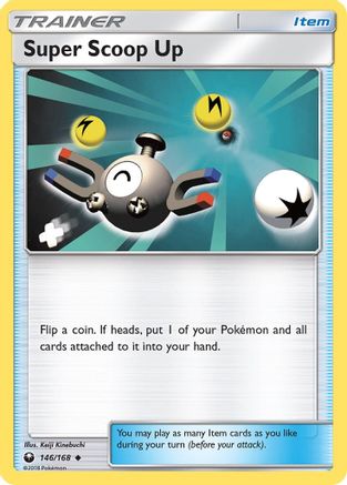 Super Scoop Up (146/168) [Sun & Moon: Celestial Storm] Reverse Holofoil