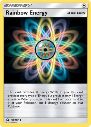 Rainbow Energy (151/168) [Sun & Moon: Celestial Storm] Reverse Holofoil