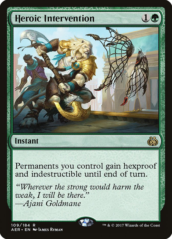 Heroic Intervention [Aether Revolt] Foil
