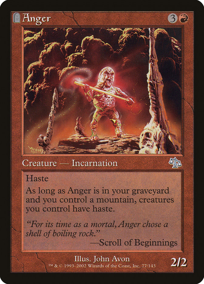 Anger [Judgment] Foil
