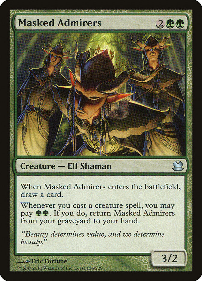 Masked Admirers [Modern Masters] Foil