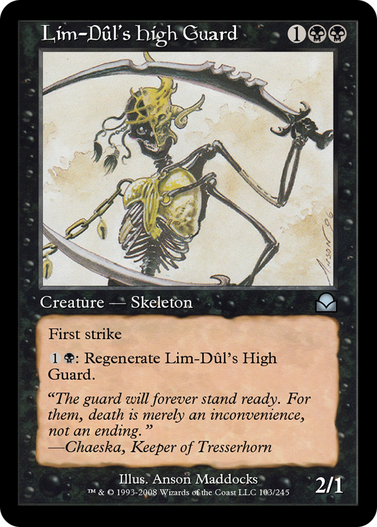Lim-Dûl's High Guard  [Masters Edition II] Foil