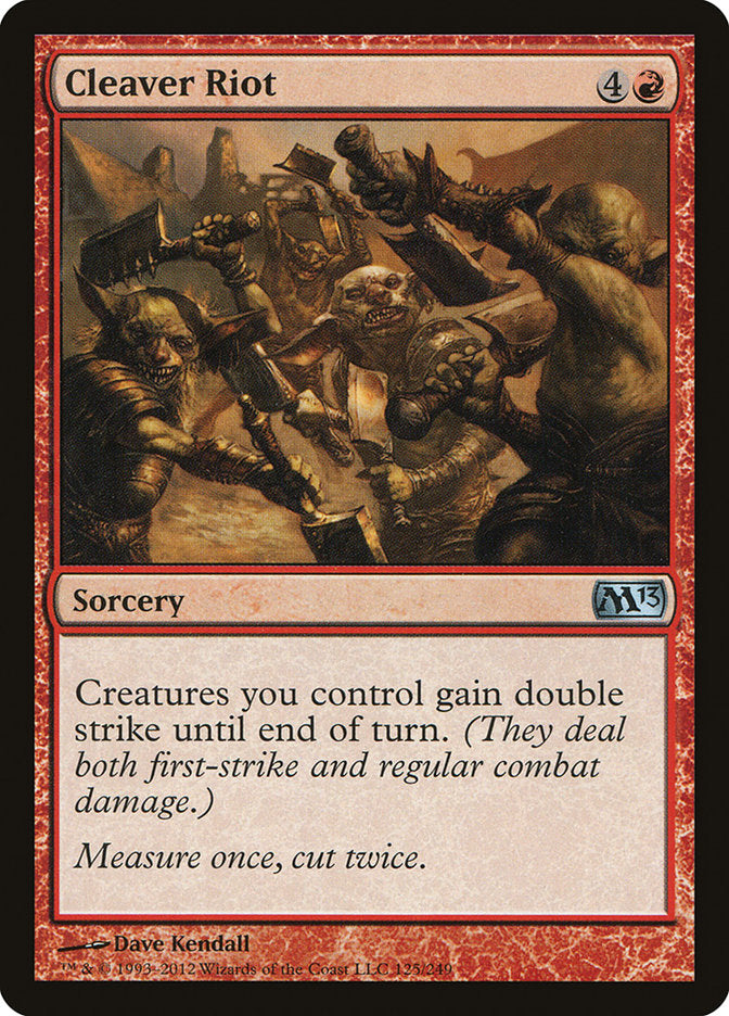 Cleaver Riot [Magic 2013] Foil