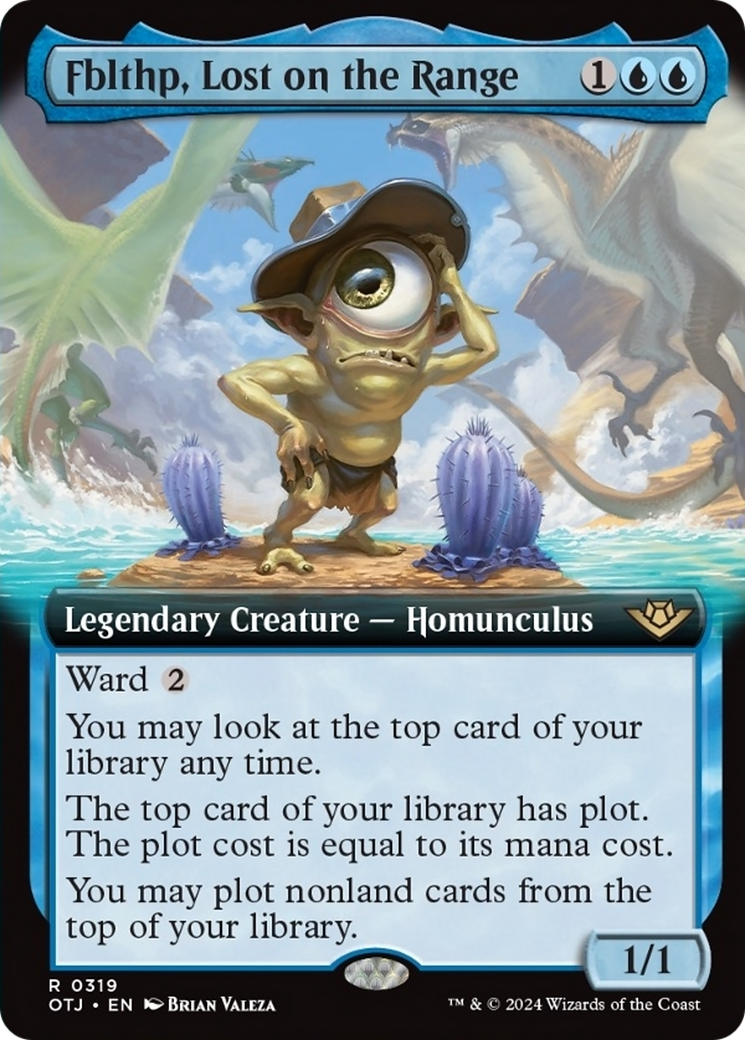 Fblthp, Lost on the Range (Extended Art) [Outlaws of Thunder Junction] Foil