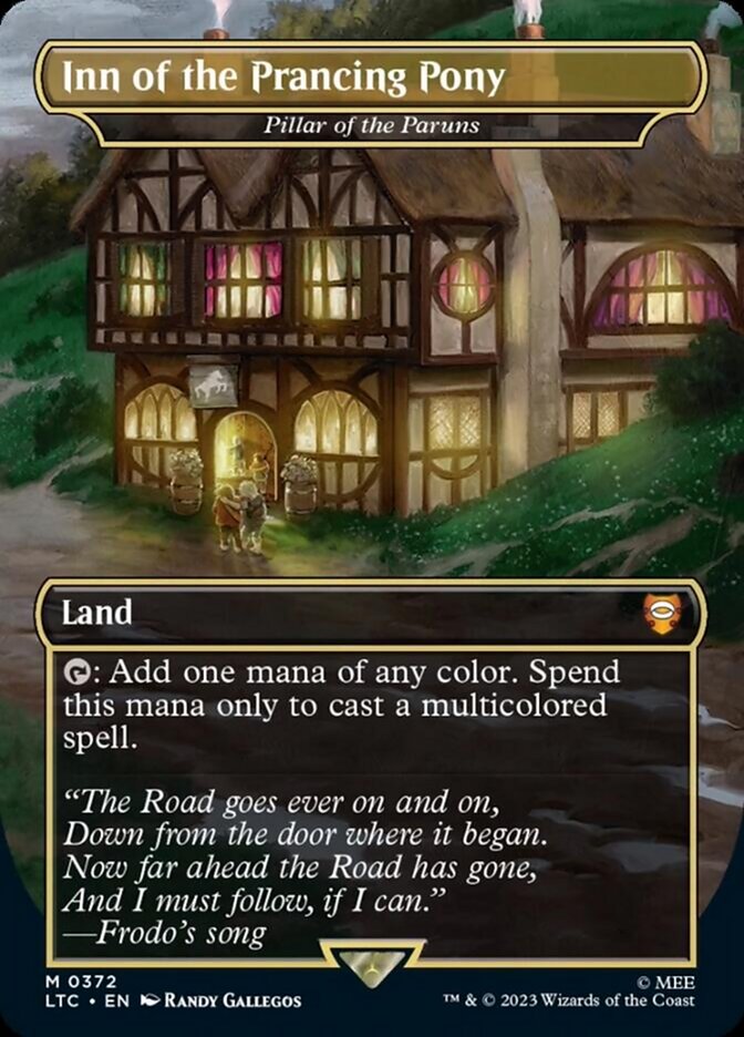 Inn of the Prancing Pony - Pillar of the Paruns [The Lord of the Rings: Tales of Middle-Earth Commander] Foil