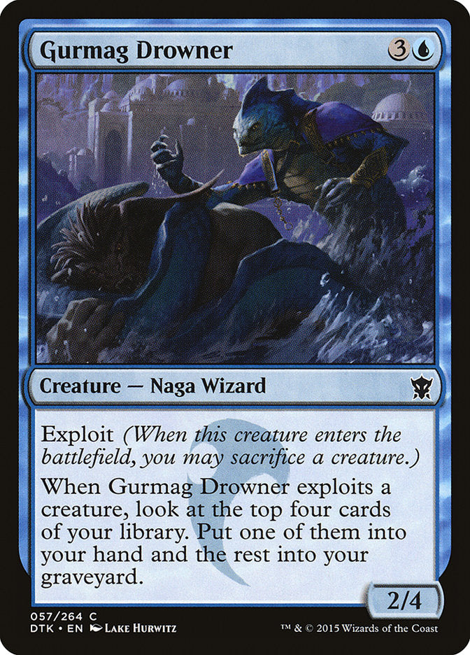 Gurmag Drowner [Dragons of Tarkir] Foil