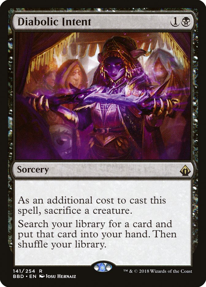 Diabolic Intent [Battlebond] Foil