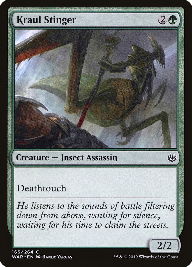 Kraul Stinger [War of the Spark] Foil