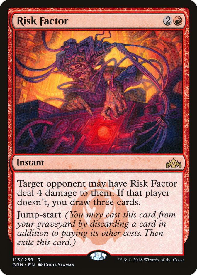 Risk Factor [Guilds of Ravnica] Foil