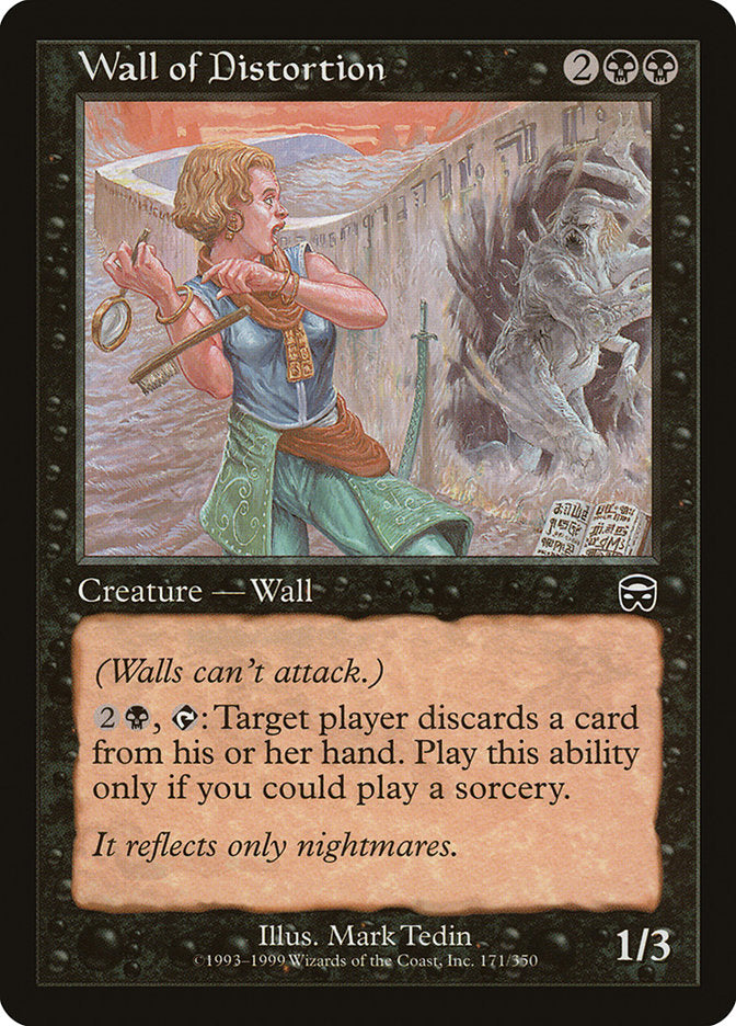 Wall of Distortion [Mercadian Masques] Foil