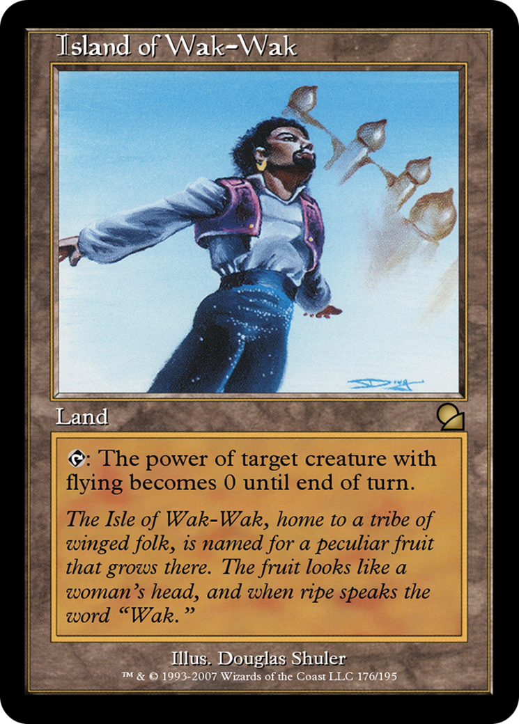 Island of Wak-Wak  [Masters Edition] Foil