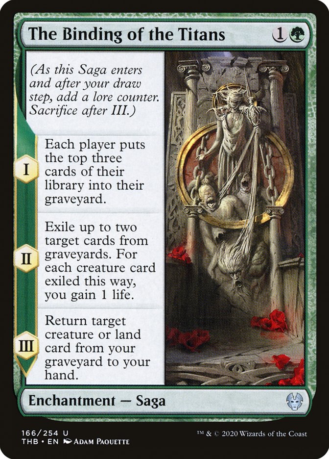 The Binding of the Titans [Theros Beyond Death] Foil
