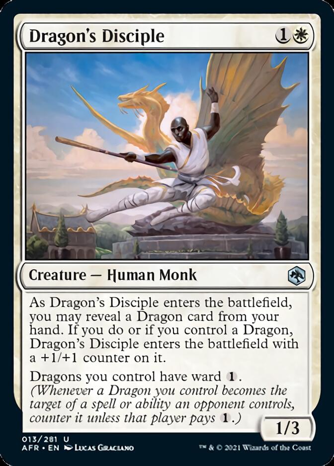 Dragon's Disciple [Dungeons & Dragons: Adventures in the Forgotten Realms] Foil