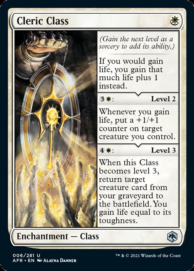 Cleric Class [Dungeons & Dragons: Adventures in the Forgotten Realms] Foil