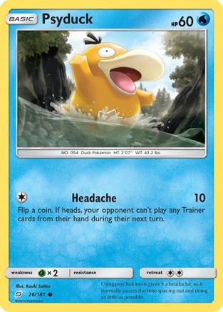 Psyduck (26/181) [Sun & Moon: Team Up] Reverse Holofoil