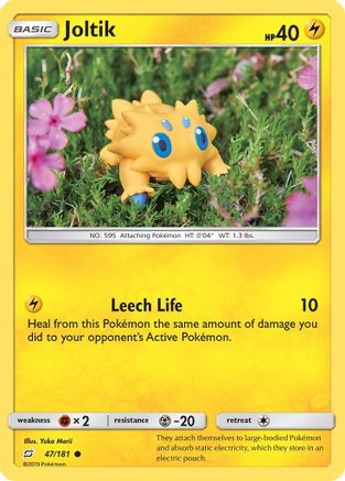 Joltik (47/181) [Sun & Moon: Team Up] Reverse Holofoil