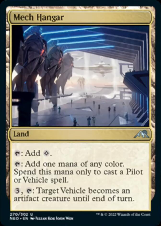 Mech Hangar [Kamigawa: Neon Dynasty] Foil