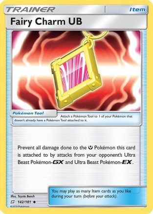 Fairy Charm UB (142/181) [Sun & Moon: Team Up] Reverse Holofoil