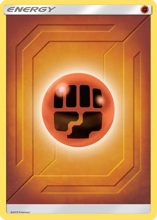 Fighting Energy (2019 Unnumbered) [Sun & Moon: Team Up] Reverse Holofoil