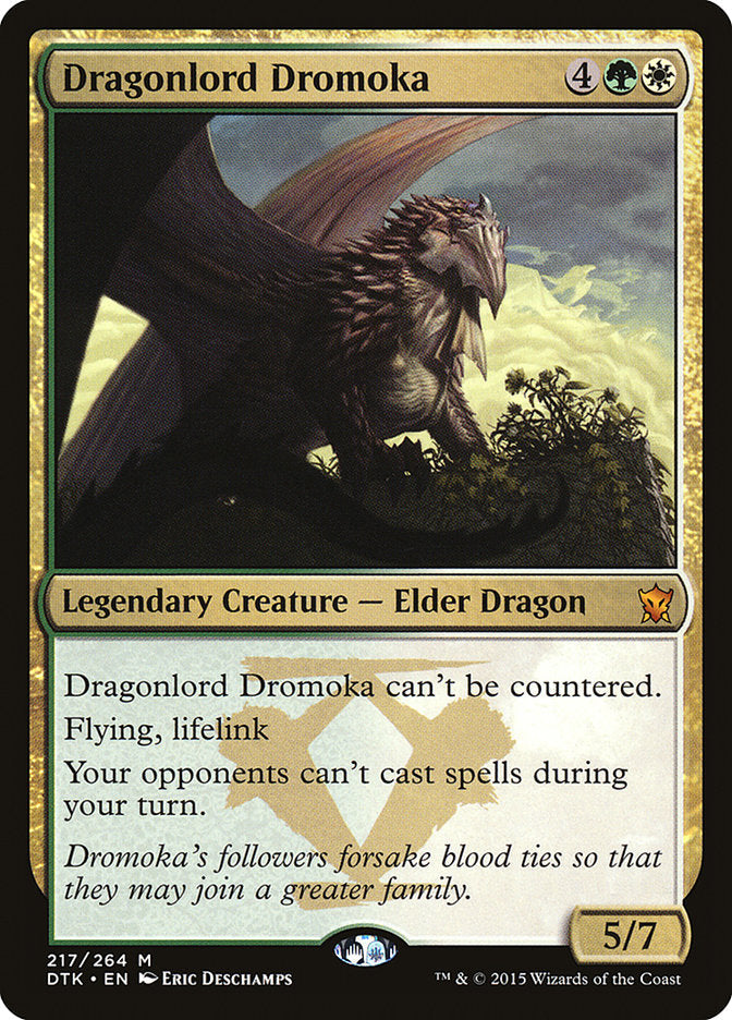 Dragonlord Dromoka [Dragons of Tarkir] Foil