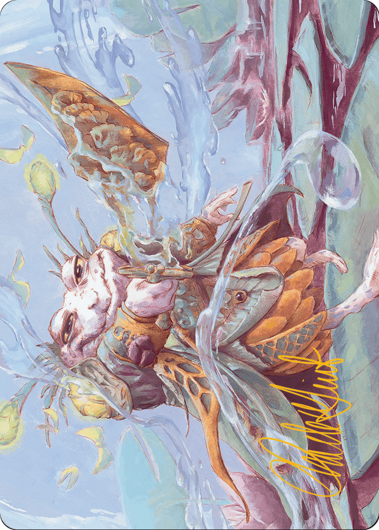 Glarb, Calamity's Augur // Glarb, Calamity's Augur  [Bloomburrow Art Series] (Borderless) Foil