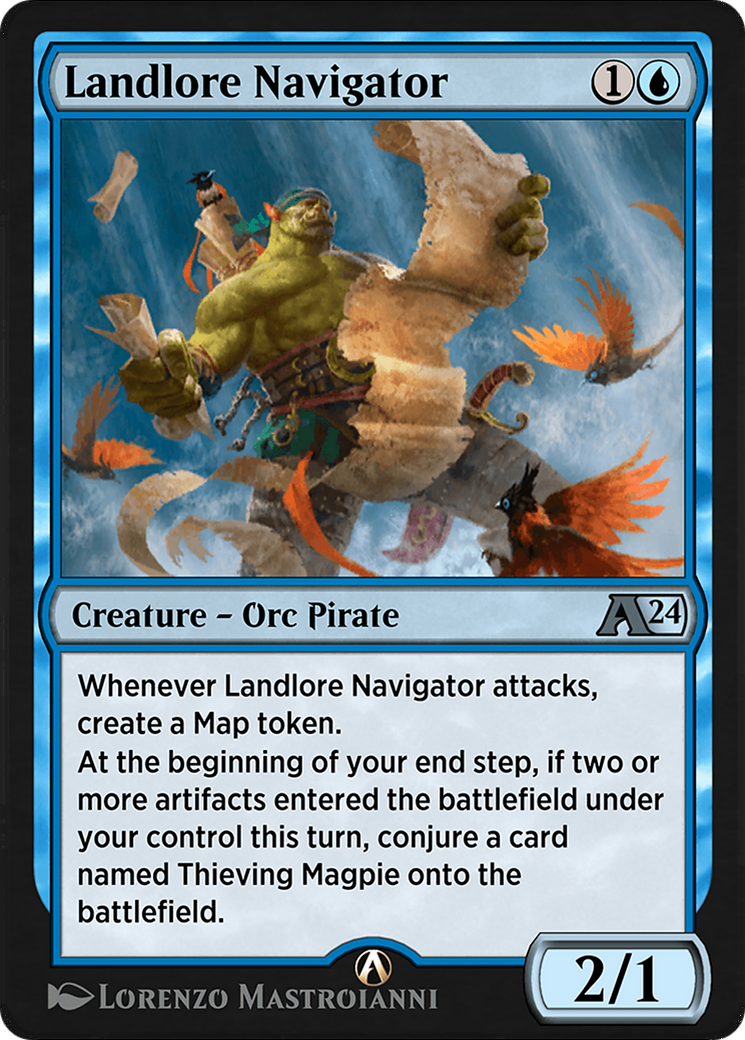 Landlore Navigator  [Alchemy: Ixalan]