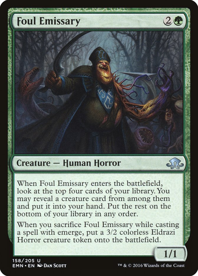 Foul Emissary [Eldritch Moon] Foil