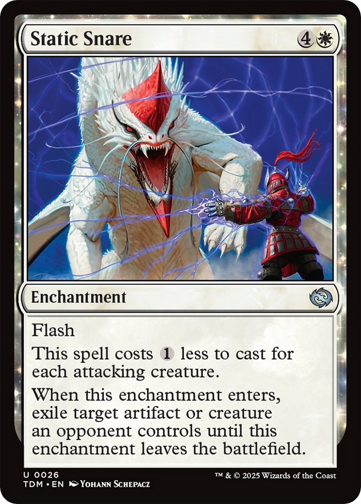 Static Snare [Tarkir: Dragonstorm] Foil