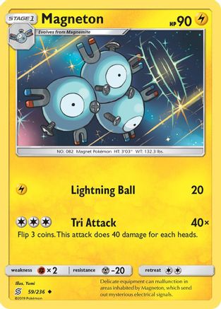Magneton (59/236) [Sun & Moon: Unified Minds] Reverse Holofoil