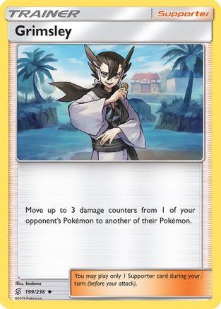 Grimsley (199/236) [Sun & Moon: Unified Minds] Reverse Holofoil