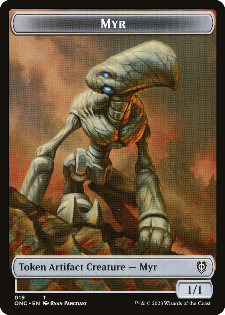 Myr  [Phyrexia: All Will Be One Commander Tokens]