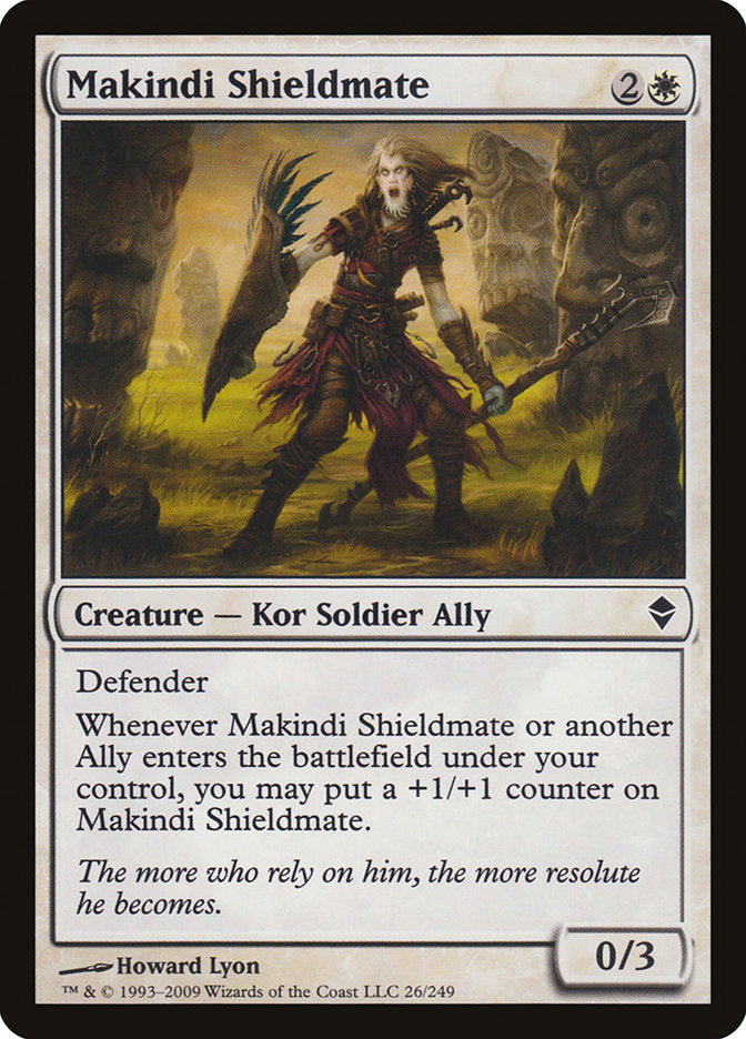 Makindi Shieldmate [Zendikar] Foil