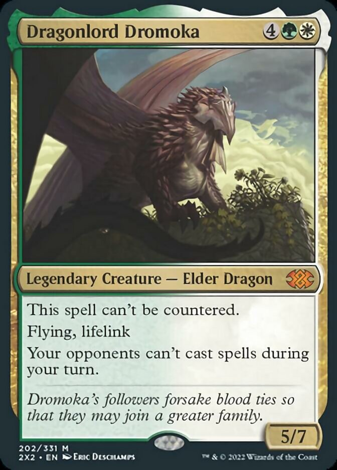 Dragonlord Dromoka [Double Masters 2022] Foil