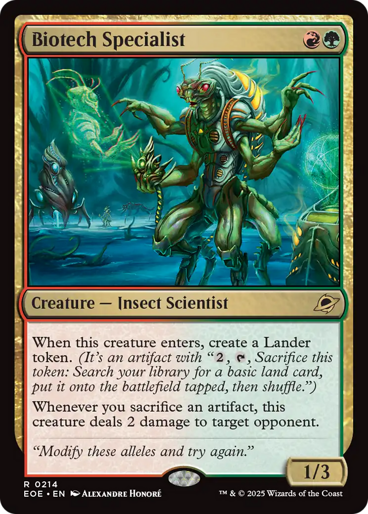 Biotech Specialist [Edge of Eternities] Foil