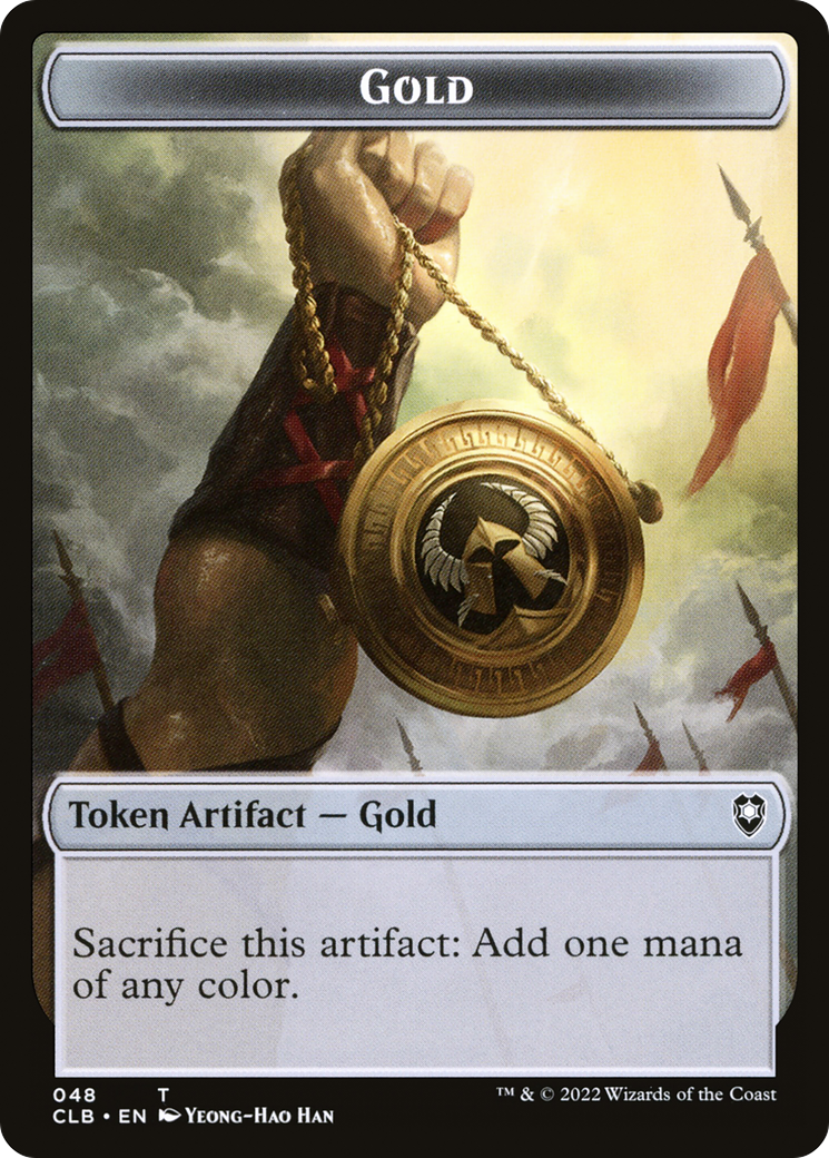 Gold  [Battle for Baldur's Gate Tokens]