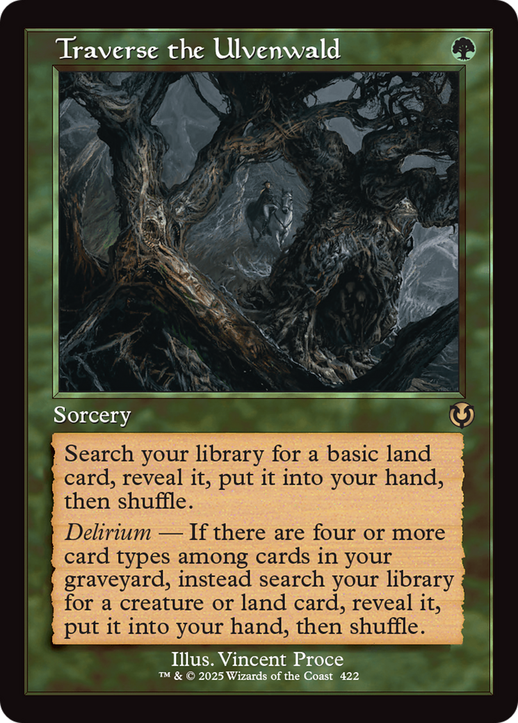 Traverse the Ulvenwald (Retro Frame) [Innistrad Remastered] Foil
