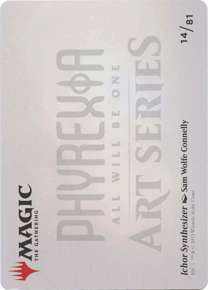 Ichor Synthesizer // Ichor Synthesizer  [Phyrexia: All Will Be One Art Series] (Borderless)