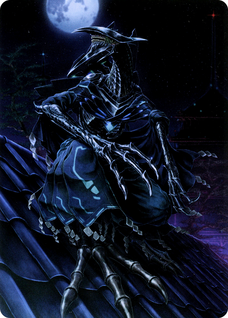 Jin-Gitaxias, Progress Tyrant // Jin-Gitaxias, Progress Tyrant  [Neon Dynasty Art Series] (Borderless) Foil